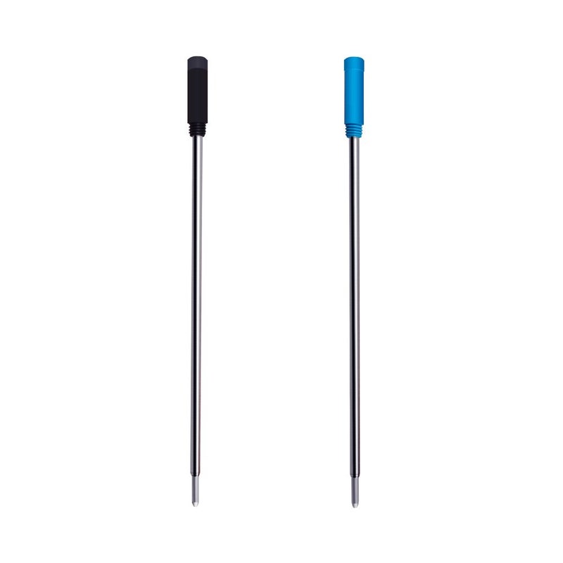 Aniann 4.5â€ Replaceable Ballpoint Pen Refills, 30 Pack Smooth Writing Ballpoint Refills for Cross Style Pen (Black and Blue Ink Refills) - Image 5